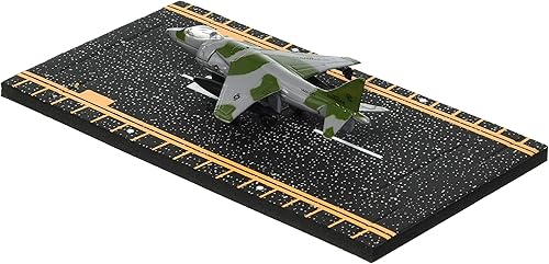 Miniatura 3 de AV-8B Harrier (verde) con pista conectable plano fundido a presión