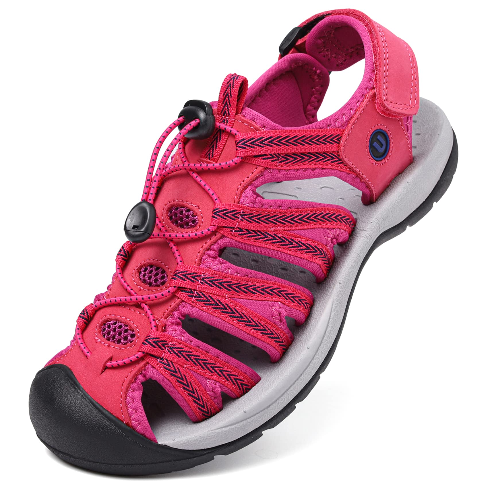 UnitysowWalking Sandals Womens Closed Toe Sandals Hiking Sandals Sports Sandals Ladies Summer Outdoor Sandals Athletic Arch Support Sandals