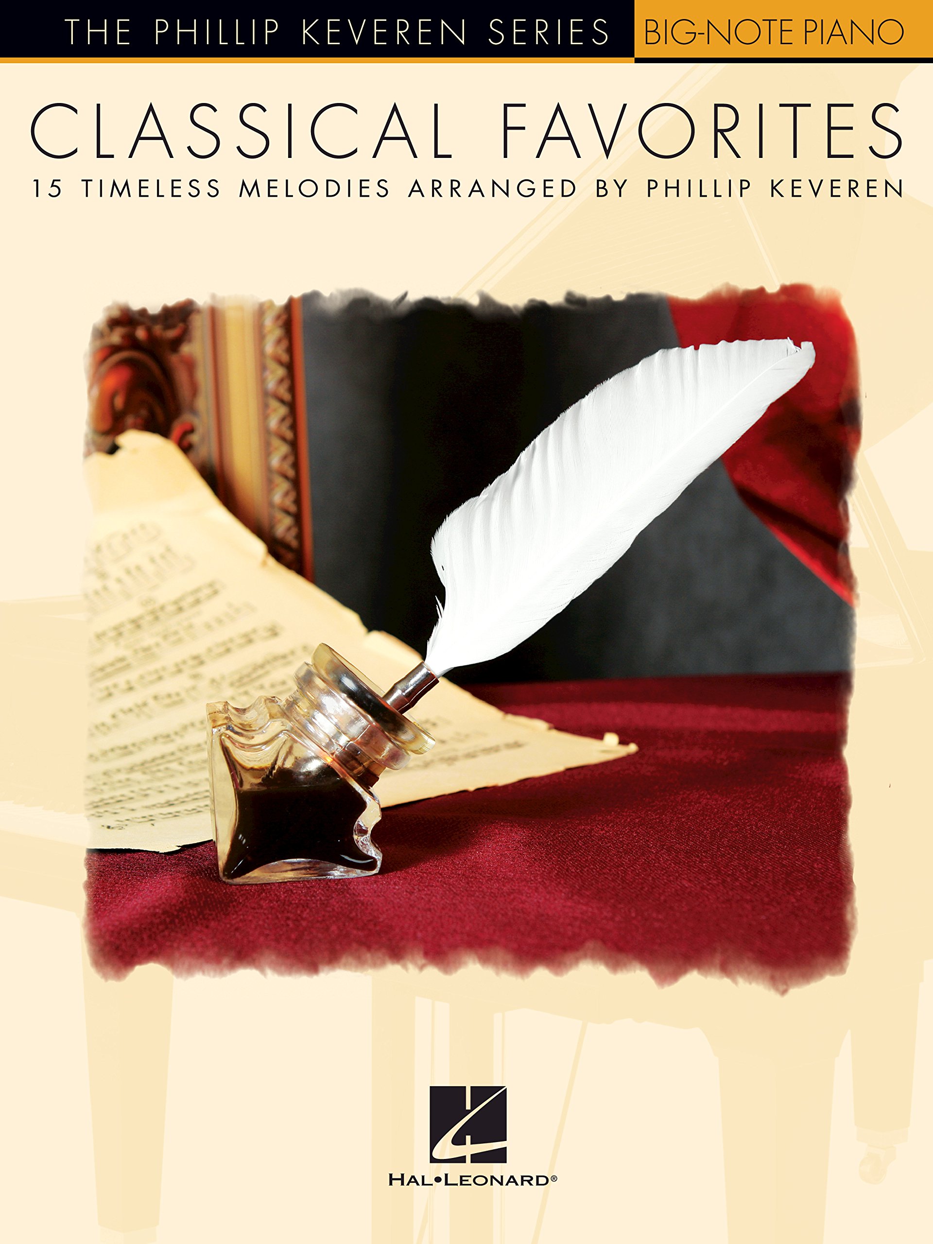 Partition Classical Favorites pour piano débutant par Phillip Keveren