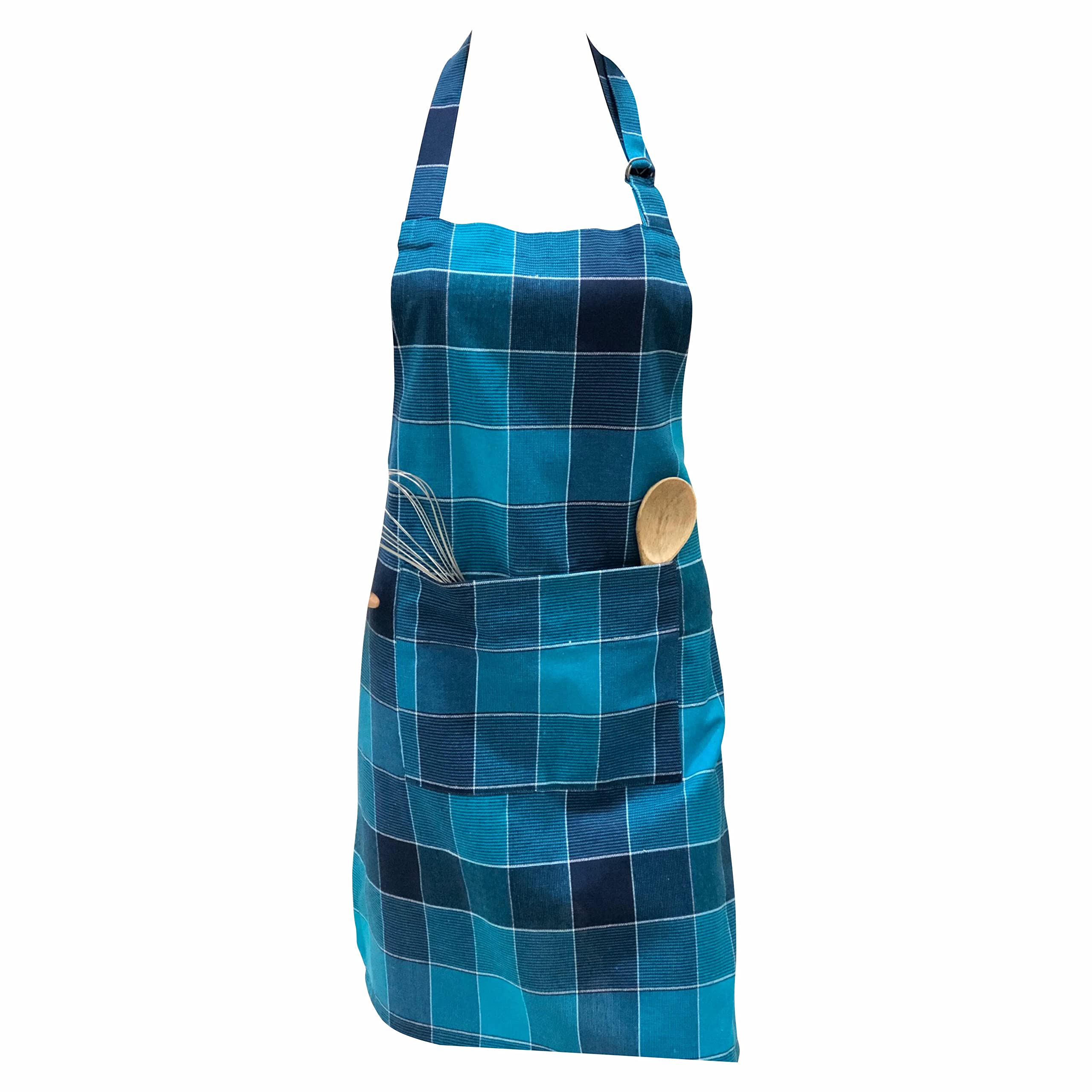 PIXEL HOME © Cotton Kitchen Apron with Adjustable Neck Strap and ties with Centre Pocket with Strong and durable Cotton (pack of 1) (BOC_B) (B09P1CWTWP) Amazon Price History, Amazon Price Tracker