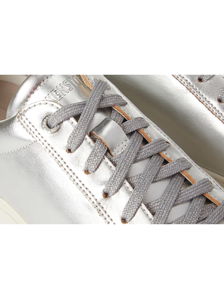 Silver Birkenstock Bend - Leather (Women)