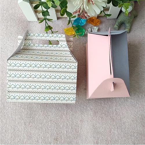 Miniatura 5 de Plantillas de troqueles de corte de metal para cajas de caramelos, plantillas de troqueles en relieve para tarjetas de bricolaje, decoración de