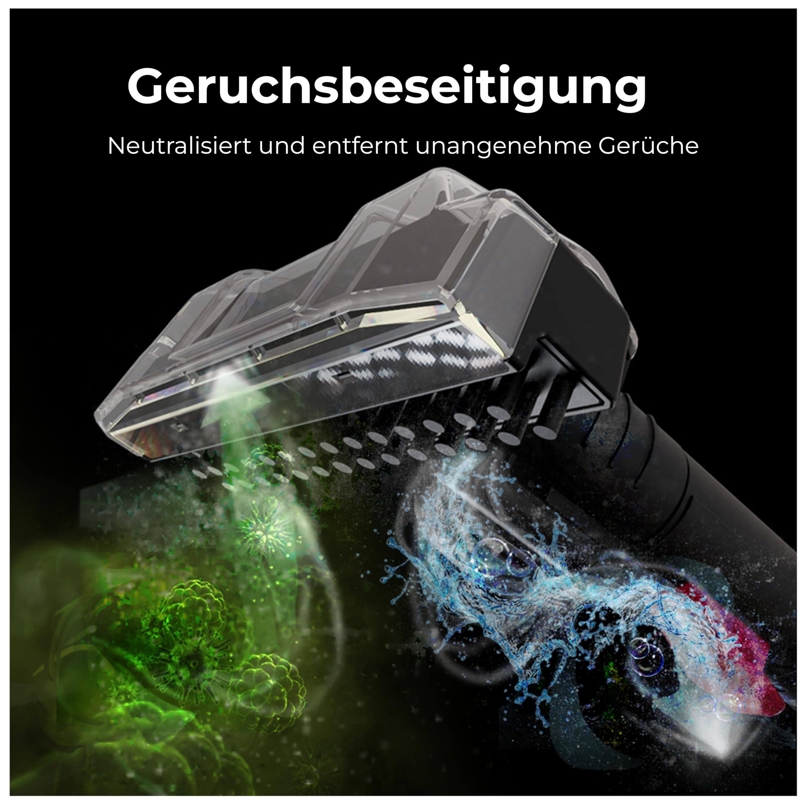 Zedar C600-750Watt Polsterreiniger Gerät und Nassauger – Kompakter Teppichreiniger und Textilreiniger – Waschsauger für Teppich, Polster Autositze & Sofa, Polstermöbel, Treppen