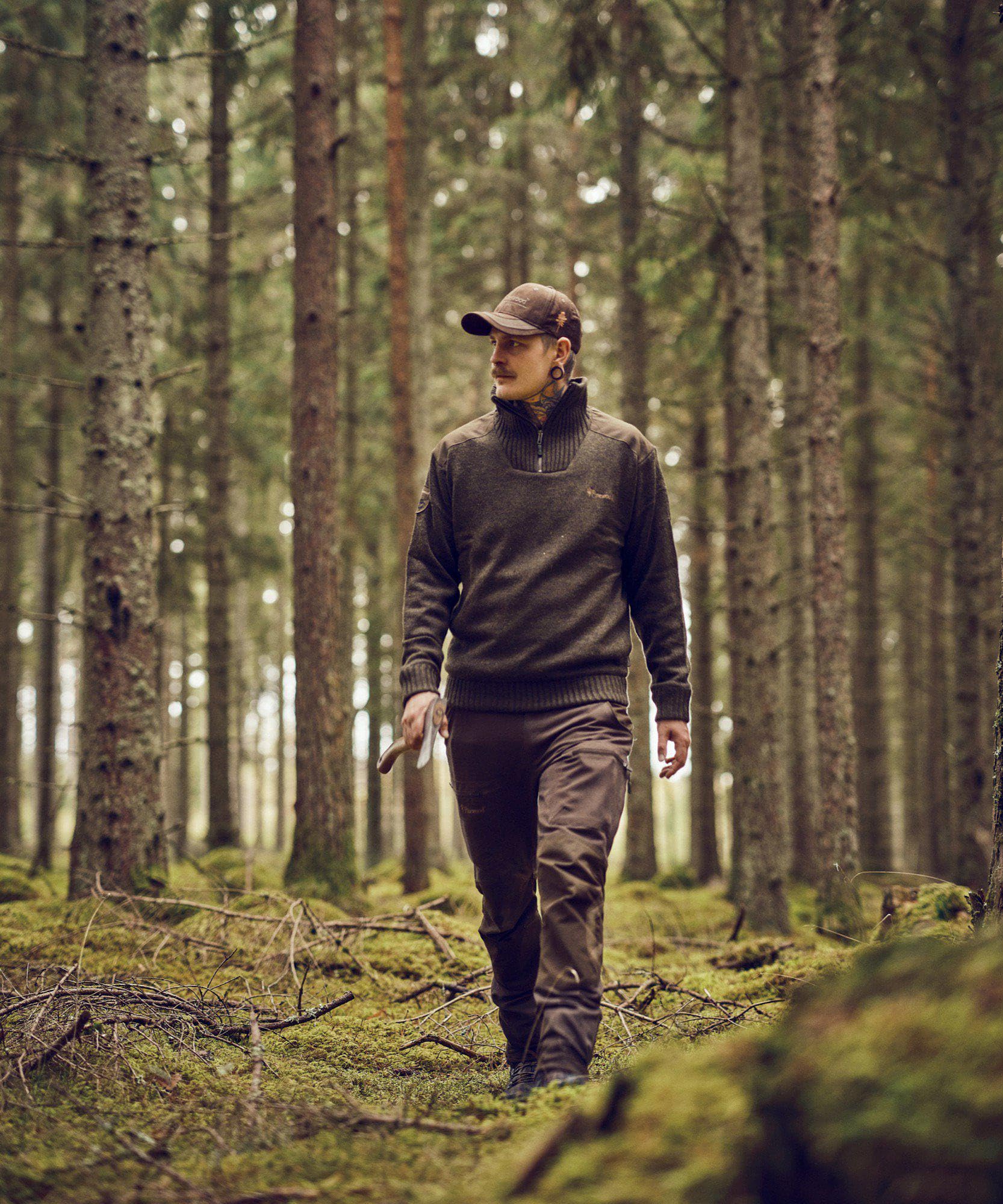 Pinewood Hurricane Pullover FÜR Herren. Zum Wandern, Trekking, Jagd, Hundesport und vielen Outdoor-Aktivitäten