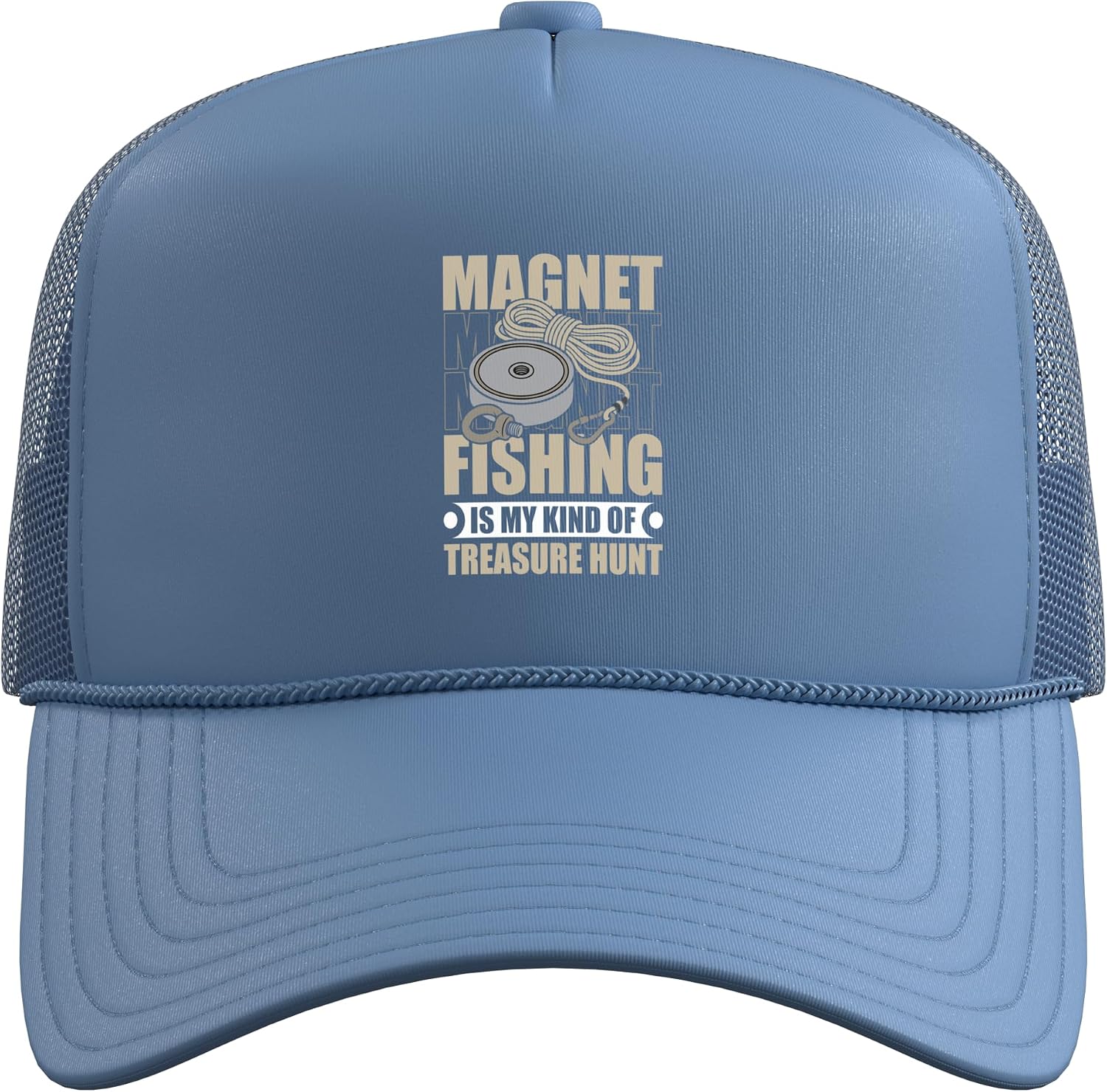 Magnet Fishermen Magnet Fisherman Magnet Fishing Trucker Hat with Adjustable Mesh Back image 2