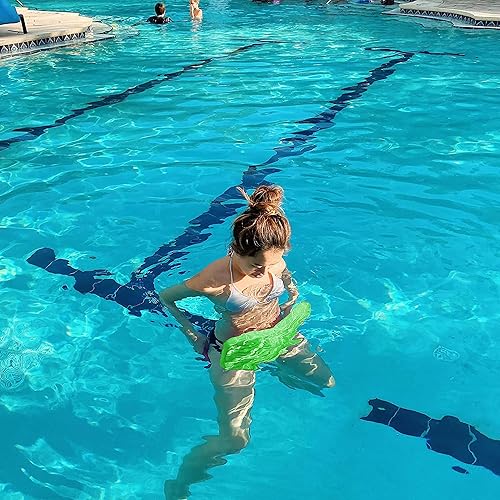 Miniatura 5 de VOS Phoenix - Flotadores sólidos de agua prémium para adultos y niños, paquete de 2 unidades, ultra flotantes, cómodos asientos flotantes para