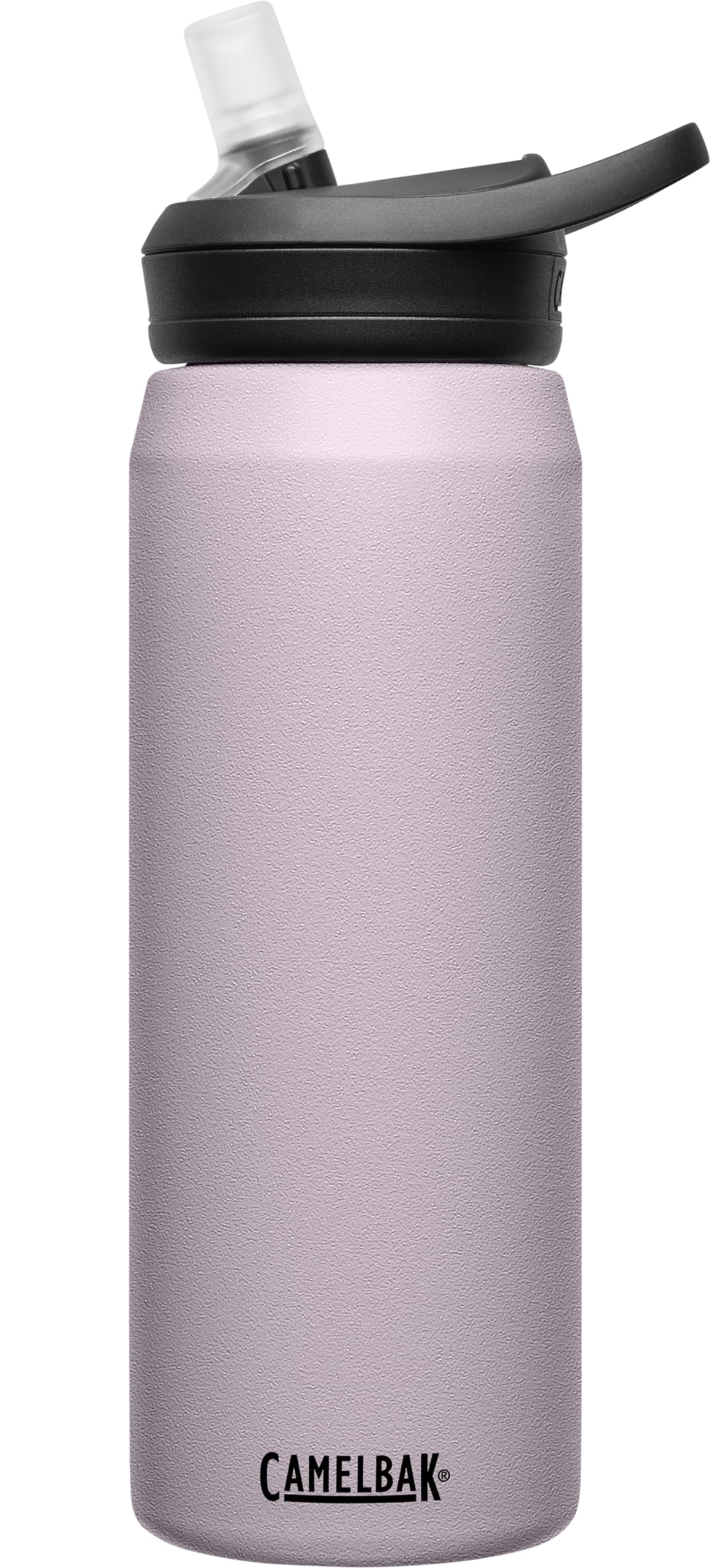 Eddy+ Insulated Stainless Steel Bite Valve Straw Water Bottle Purple Sky, 25oz