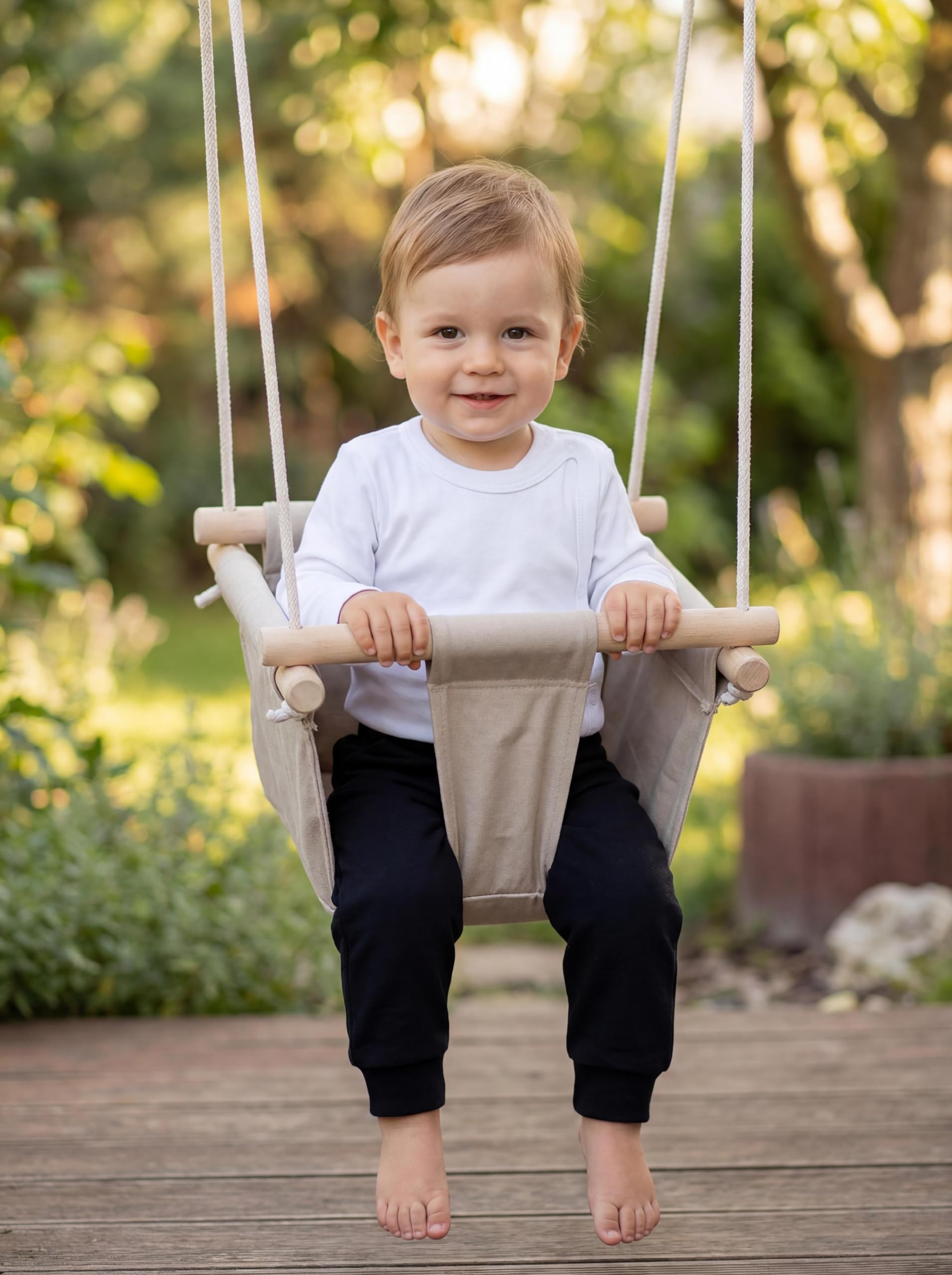 TupTam Pantalones Bebé 5 Unidades – Pantalón Algodón Suave para Bebé Niño y Niña, Certificación Oeko-Tex — view 3