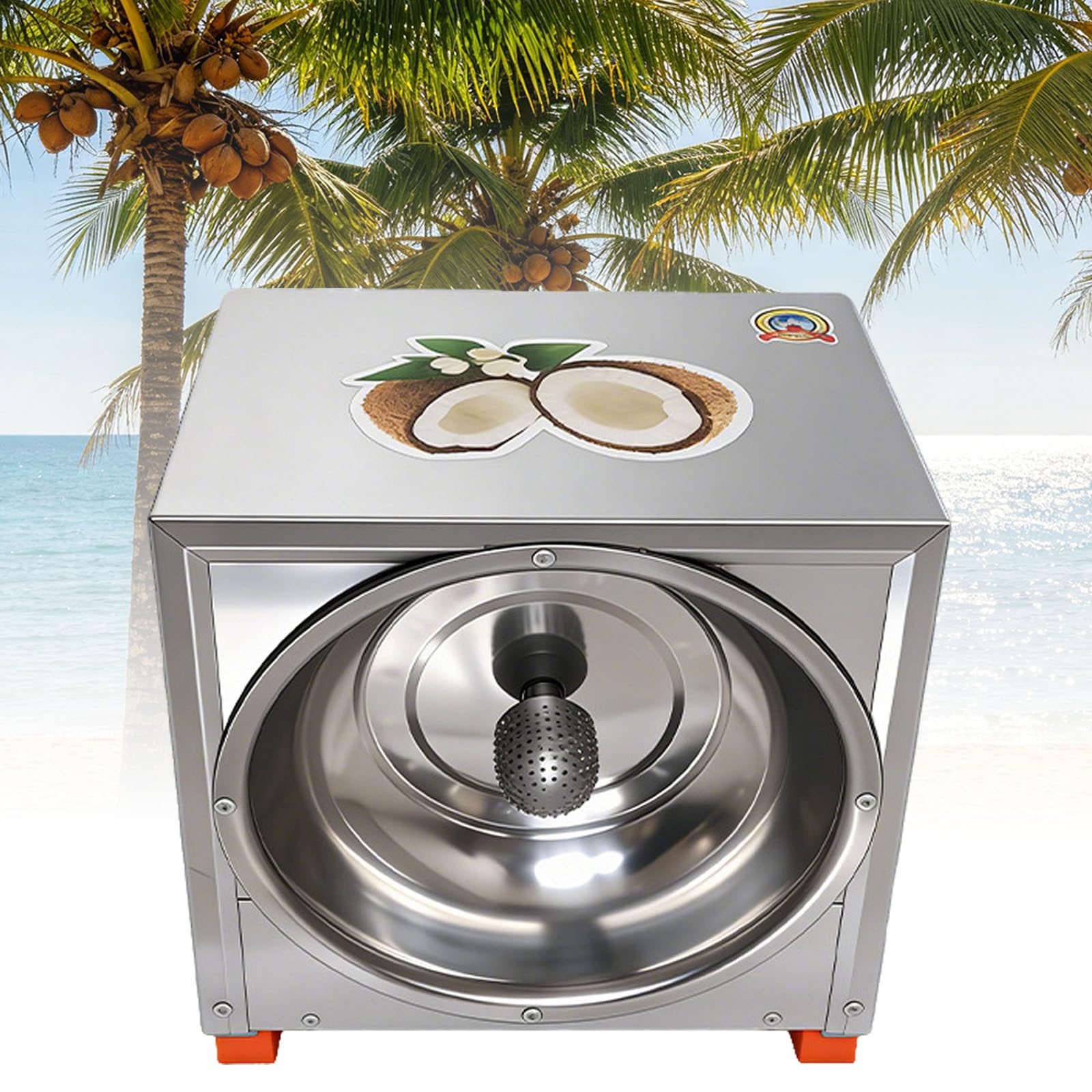 Molinillo de coco eléctrico ideal para panaderías y obradores