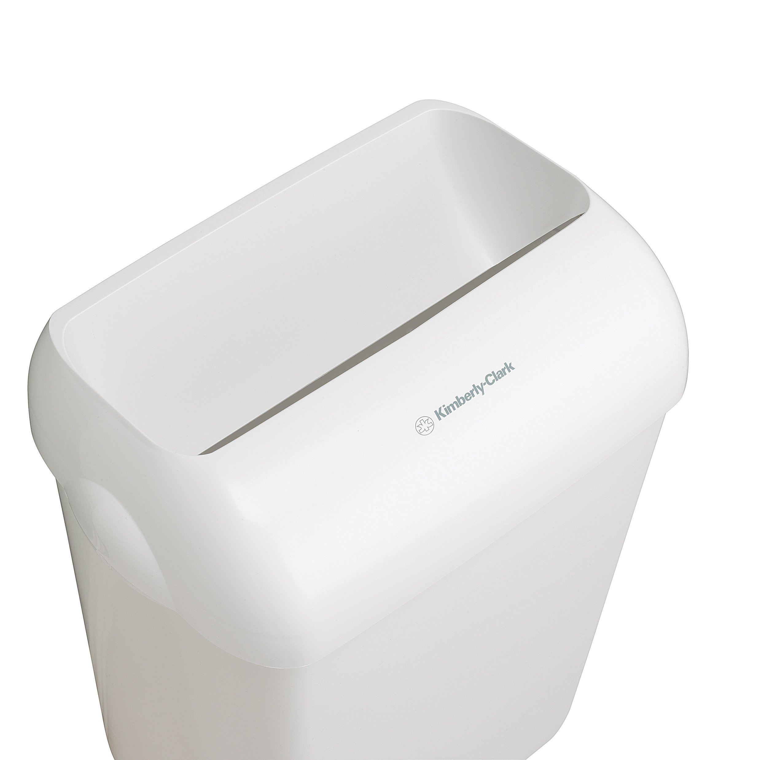 Kleenex 2 x Cestino Aquarius 6993 - plastica, bianco
