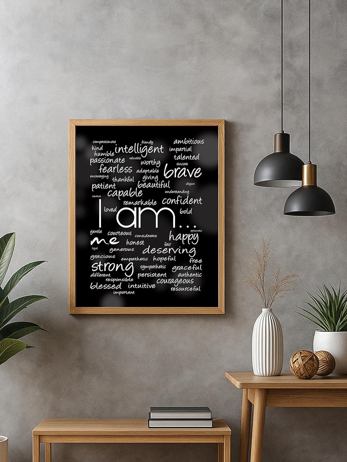 I Am Me - Inspirational Wall Decor, Modern Motivational Wall Art Print for Home, Office, Studio, School Decor - 11x14 Unframed Poster Print Gift for for Empowerment & Confidence - Image 7