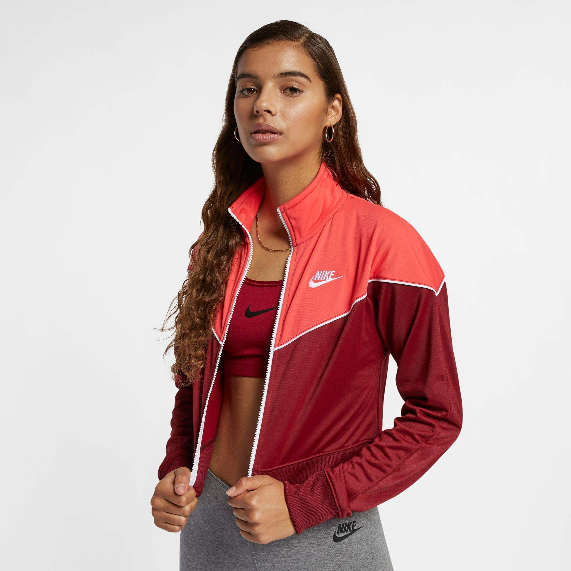 nike women's heritage windbreaker