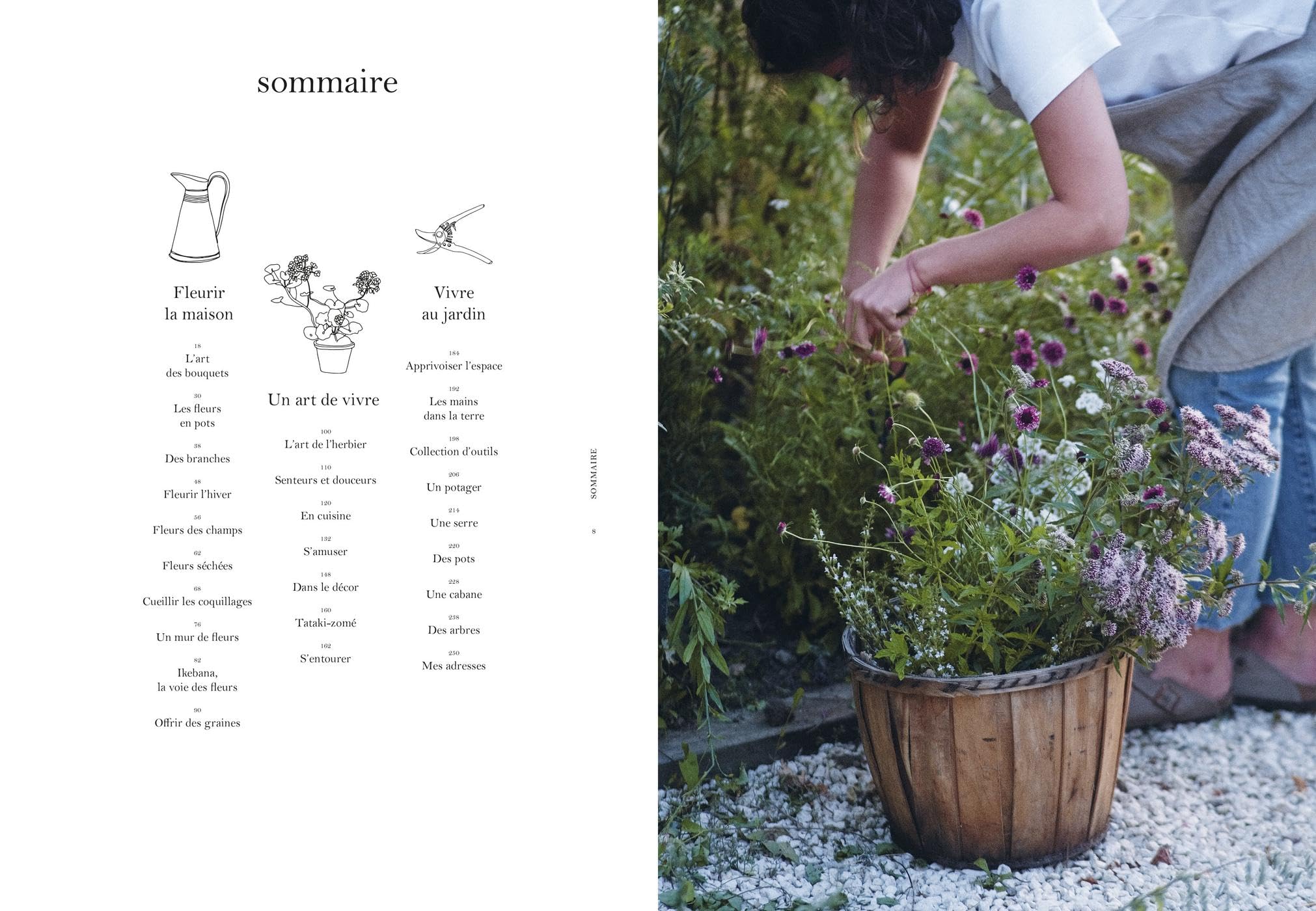 Les fleurs: Une collections d'idées pour fleurir son quotidien