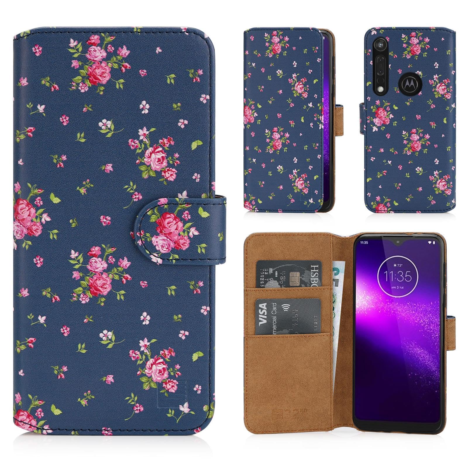32nd Floreale 2.0 - Custodia a foglio in Pelle PU per Motorola