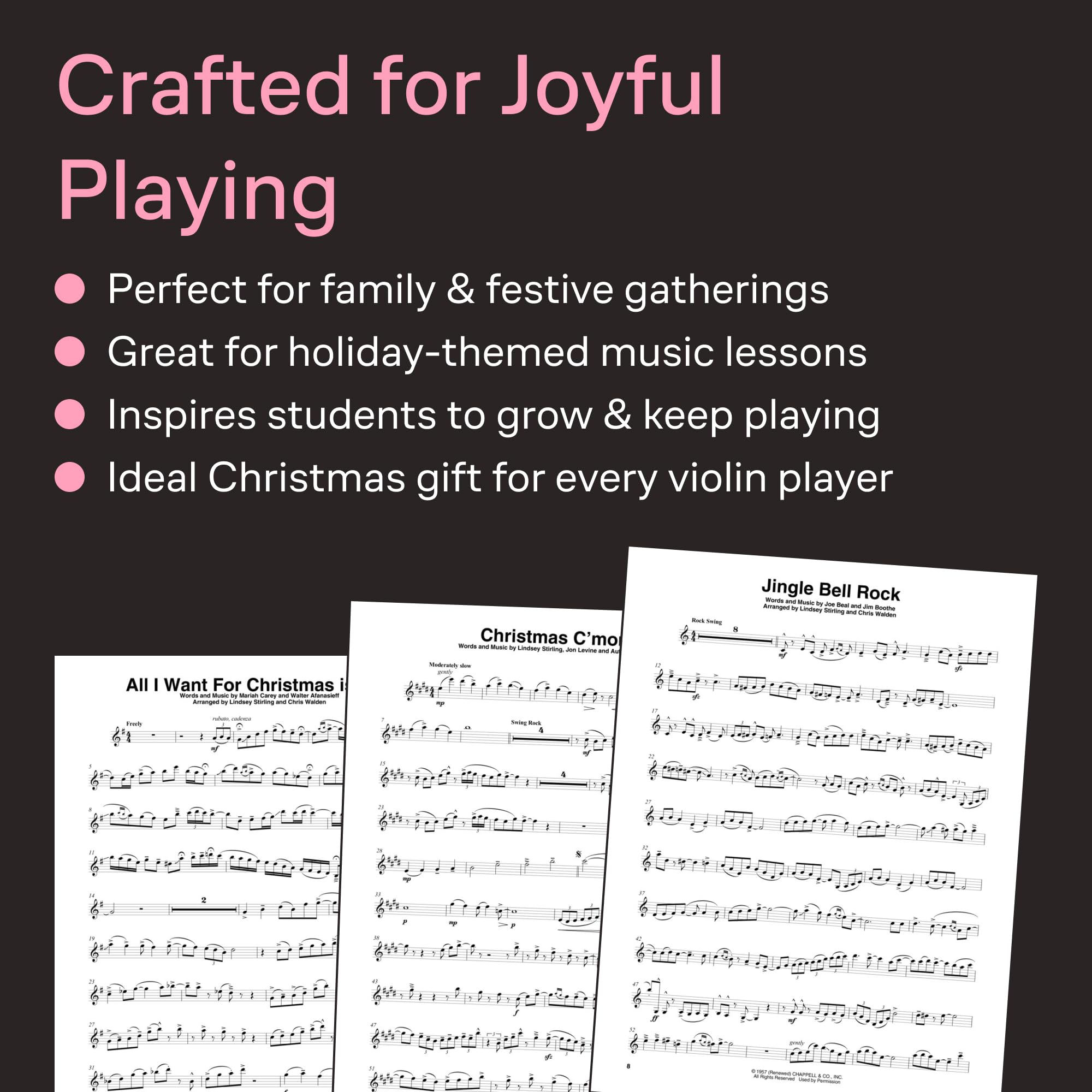 Lindsey Stirling Selections from Warmer in the Winter (Hal-Leonard Violin Play-along, 72)
