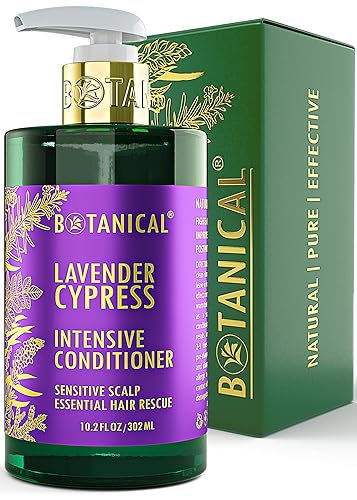 Sistema de crecimiento y anticaída del cabello de hierbas ciprés y lavanda