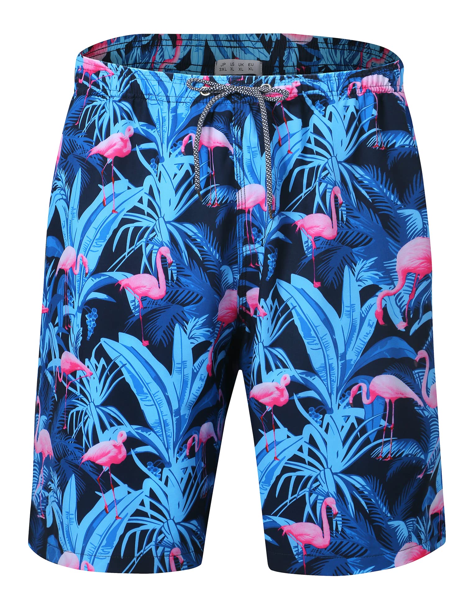 Men's Swim Trunks Quick Dry Bathing Suit Swimming Board Shorts Mesh Lining Beach Swimwear-image-15