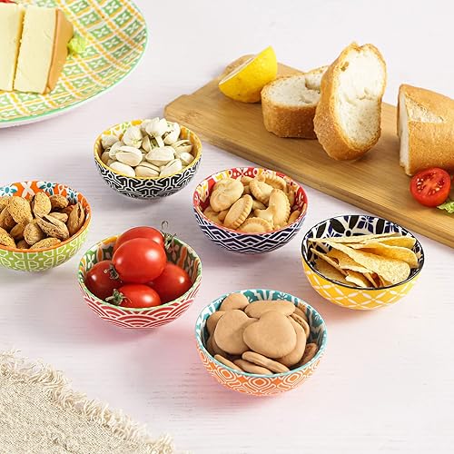 Miniatura 3 de Cuencos de cerámica para salchichas para salsa de soja, juego de mini cuencos de 3 pulgadas para condimentos, sushi, aperitivos, guarnición, juego