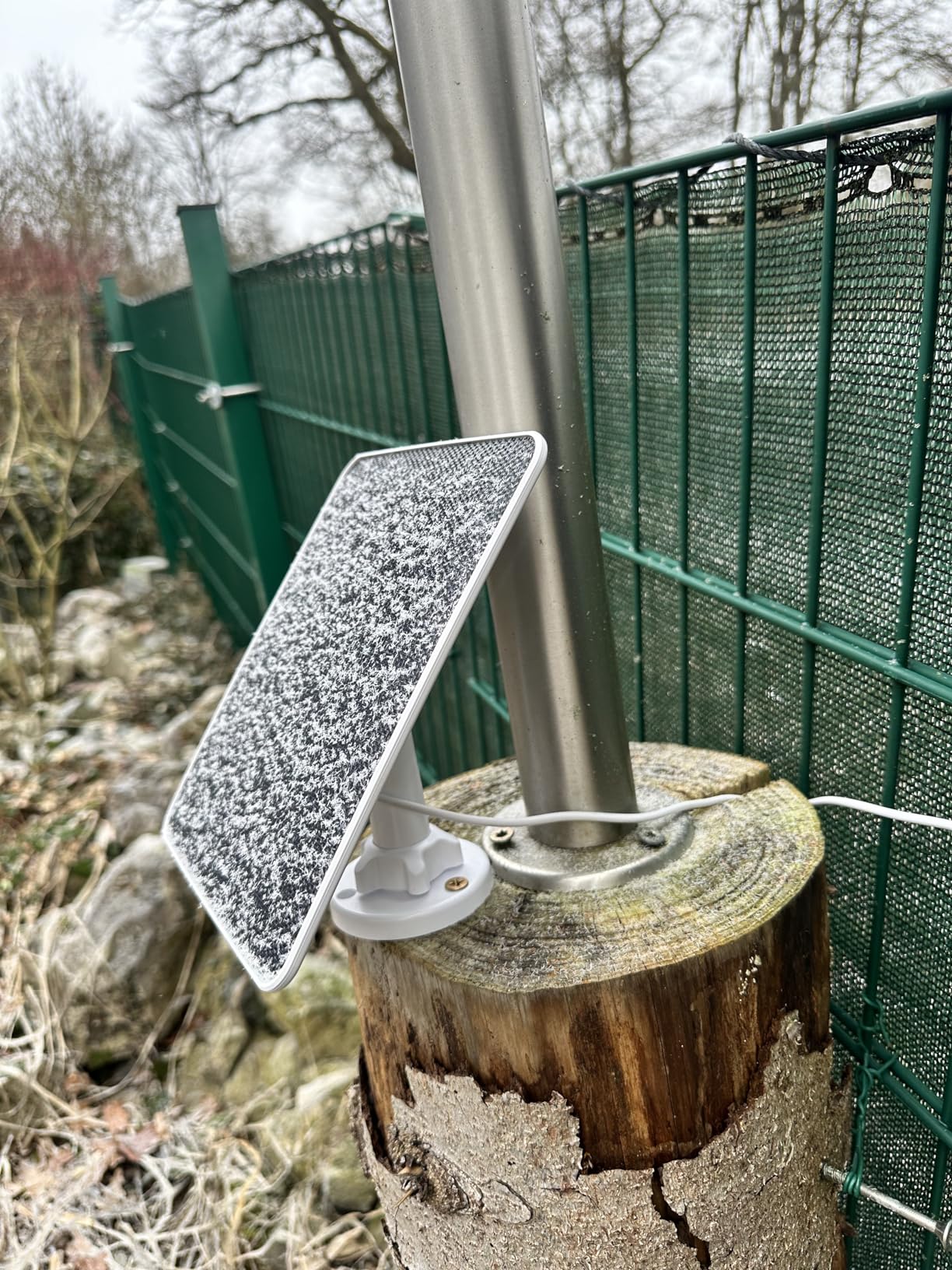 10W Solarpanel Für Ring Türklingel & Google Nest - IP66 Wasserdichtes Solarladegerät