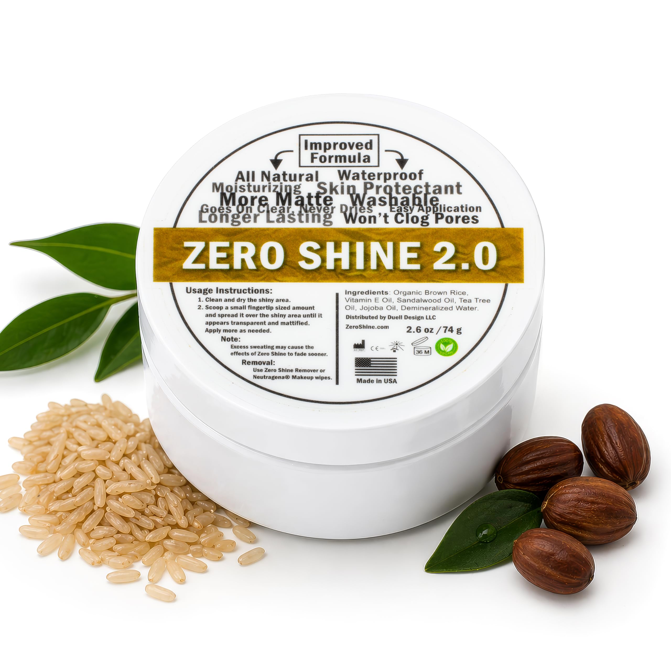 2.0 | Soin matifiant anti-brillance | Crème nourrissante contre la calvitie | Hydratant cuir chevelu | Idéal pour la pigmentation SMP (74 g)