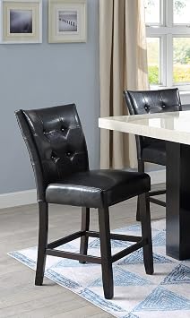 Poundex Living Room Chairs, Black