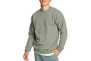 Hanes Fleece Sweatshirt: A Comforting and Economical Pullover for Modern Men