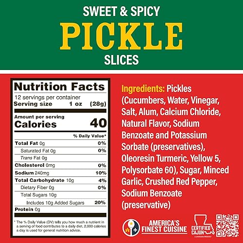 Vista 32 de Ragin' Cajun Spicy Sweet Jalapeño Relish - 12 onzas líquidas (paquete de 1) - Añade un toque de calor y sabor a tus comidas