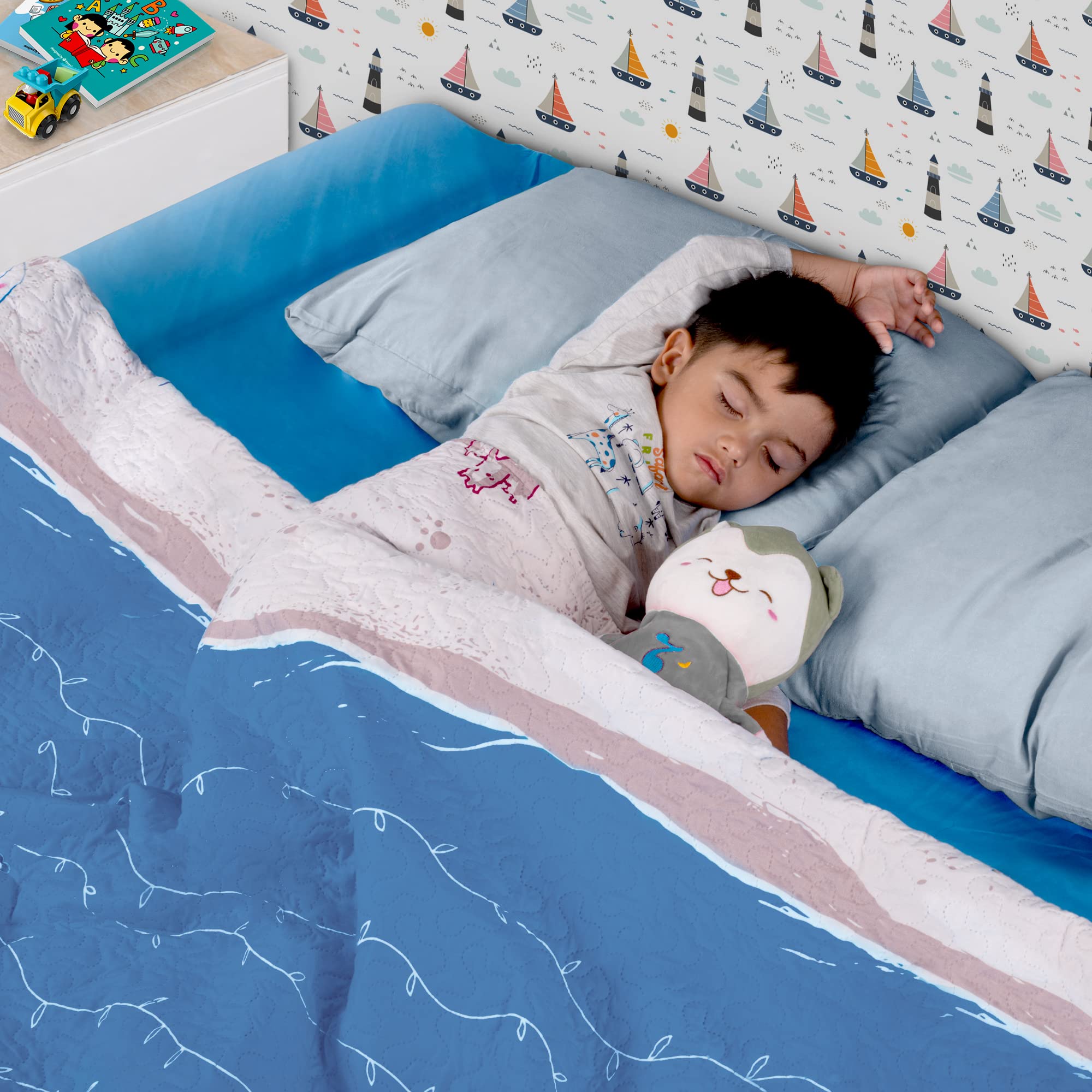 Buy Toddler Bed Rail Bumper, Bed Bumper for Toddlers, Foam Bed Rails