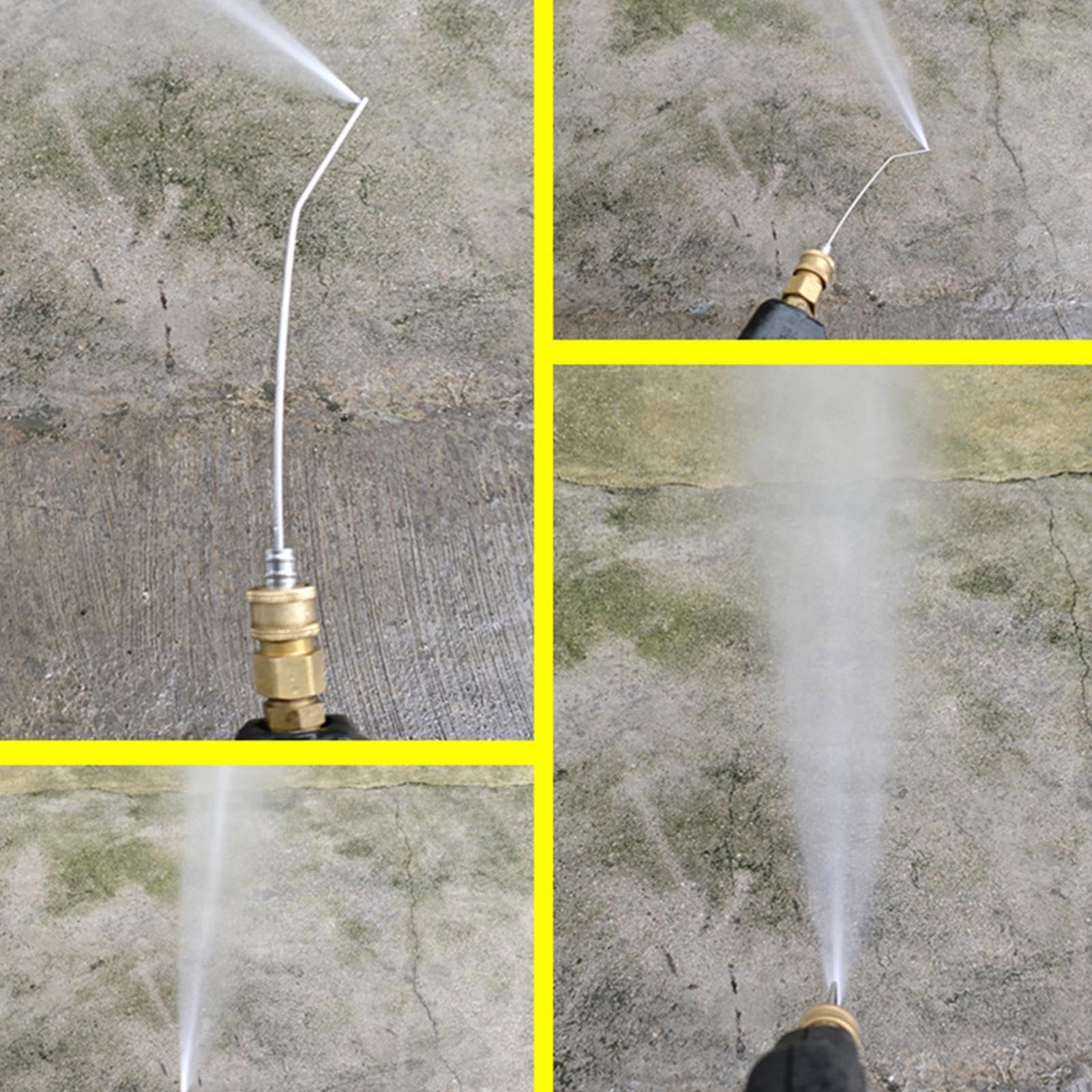 Boquillas Para Hidrolimpiadora Kit Puntas De Aguja Limpiadoras Para Grietas