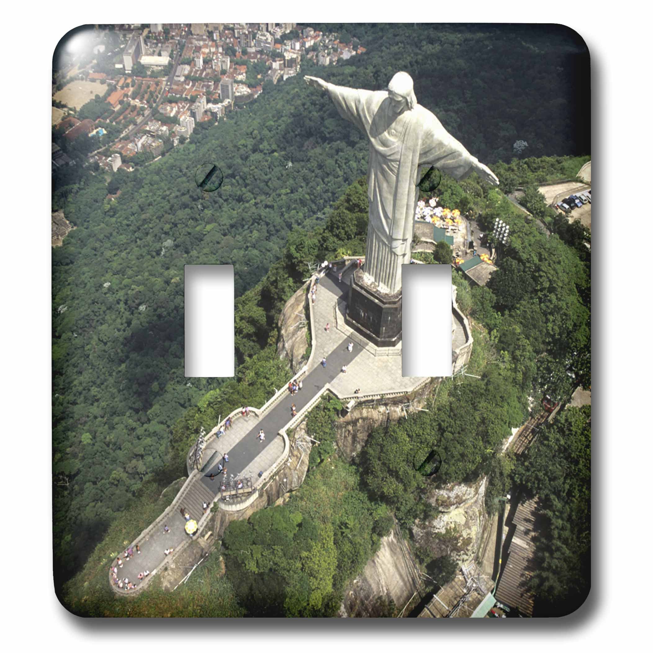 Interrupteur Corcovado Christ Statue 3dRose pour sublimer la décoration de votre salon