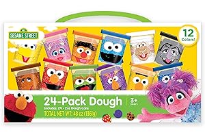 Sesame Street Timeless Fun 24-Pack Dough Set