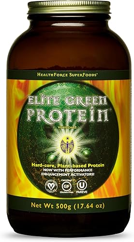 HEALTHFORCE SUPERFOODS Proteína Verde Elite - 17.64 oz Polvo