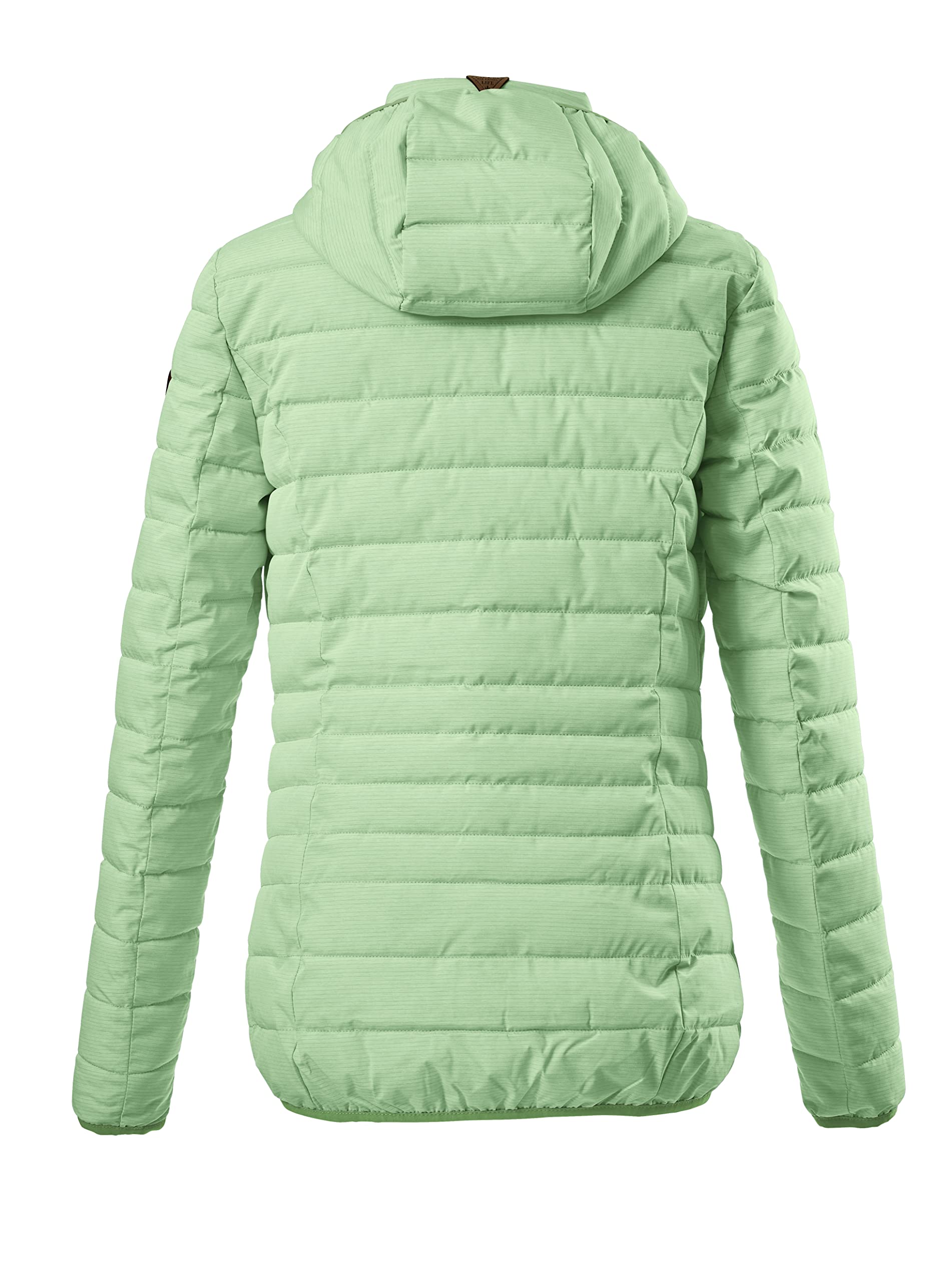 G.I.G.A. DX Damen Uyaka Stripe Lässige Funktionsjacke in Daunenoptik mit abzippbarer Kapuze