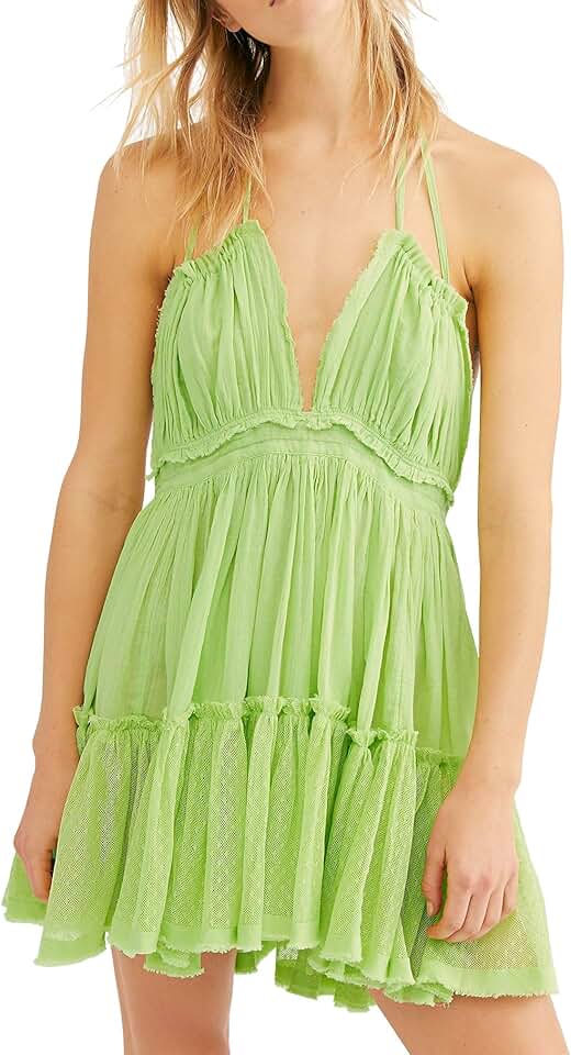 lime green dress