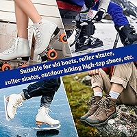 Vista 7 de Almohadillas autoadhesivas para botas en J y almohadillas de espuma para botas de esquí, almohadillas de tobillo para botas de esquí, protector