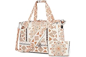 Etronik Gym Bag for Women, Sports Travel Duffel with USB Charging Port