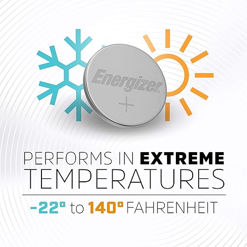 Miniatura 5 de Energizer 2032 Baterías, batería de litio CR2032, 2 unidades (paquete de 2)