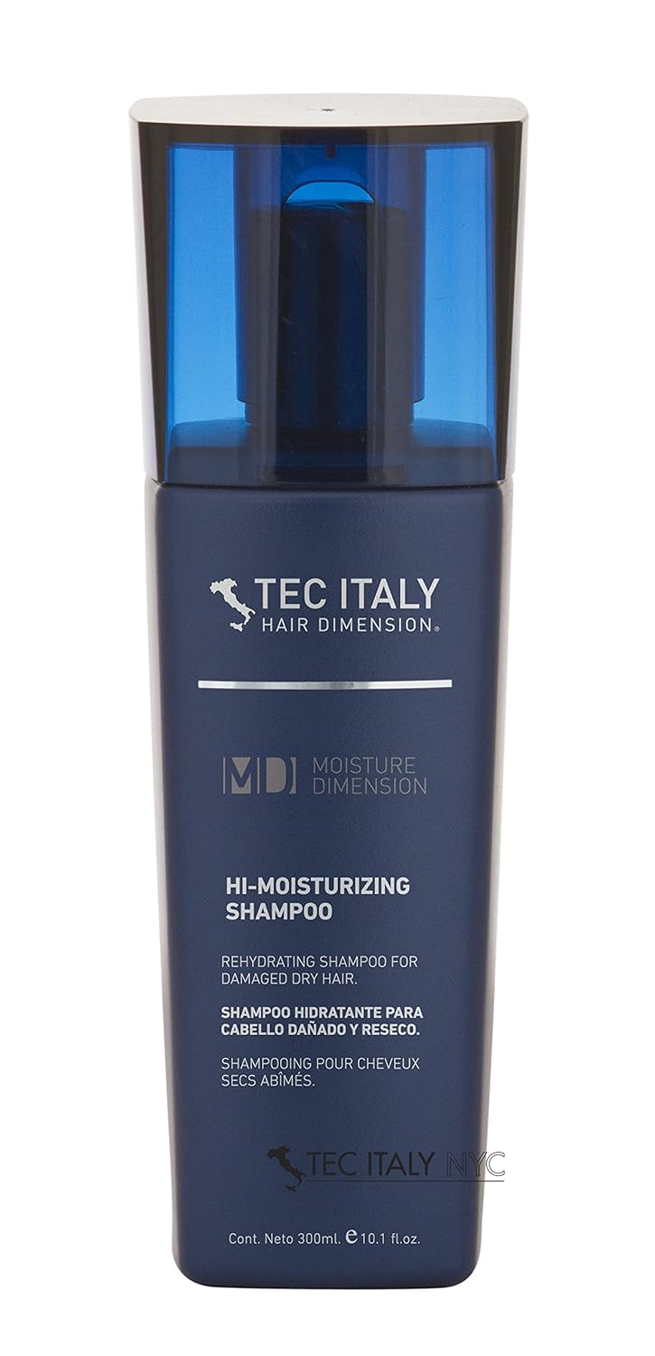 Tec Italy Moisture Dimension Hi-Moisturizing Shampoo 10.1oz