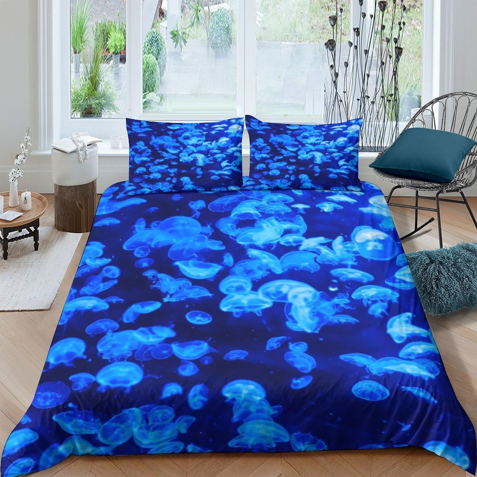 Ctjqhvkz Style-1 3D Printed Fitted Sheet Microfiber Galaxy Starry Sky Bed Cover, Durable And Anti-Slip, Suitable For Bedrooms And Guest Rooms, Easy To Wash And Maintain Single（135X200cm）
