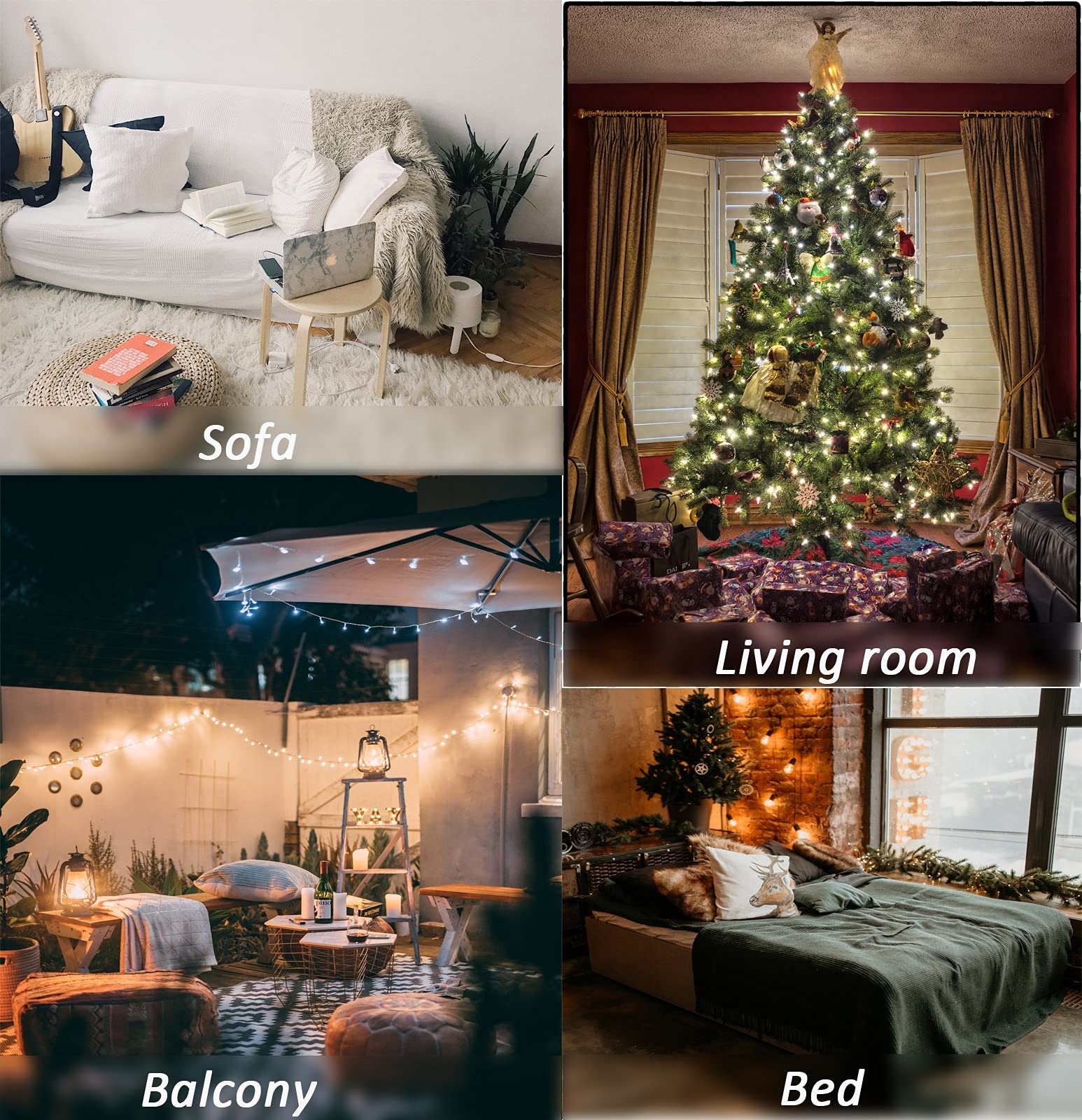 2 Federe Natalizie In Lino Per Cuscini Decorativi – 30x50 Cm, Motivi Di Albero Di Natale, Rosse, Ideali Per Divano, Soggiorno E Camera Da Letto