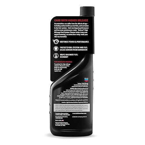 Chevron Techron High Mileage Fuel System Cleaner