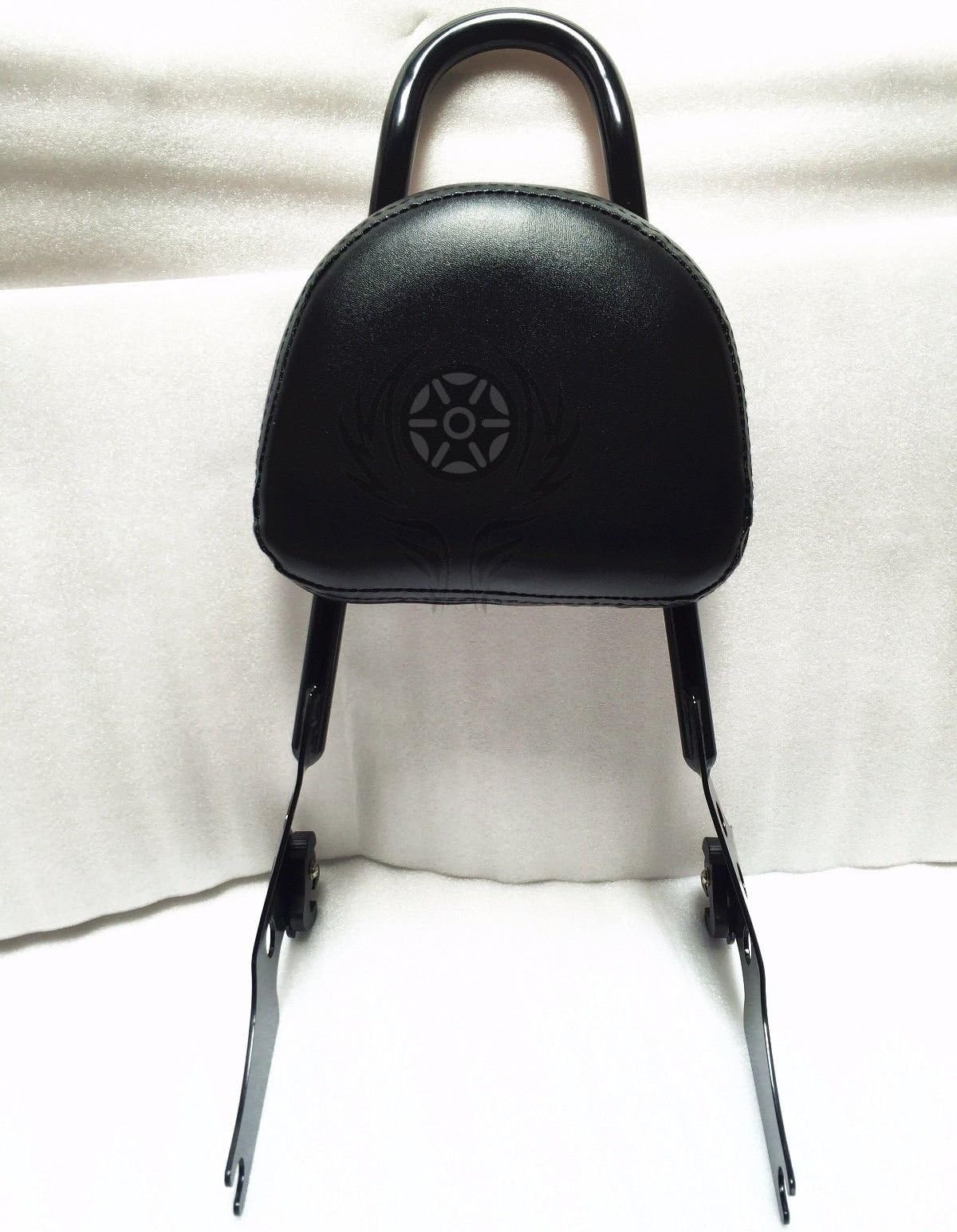 Passenger Backrest Sissy Bar For Harley Sportster XL1200 883 Black 04-2016