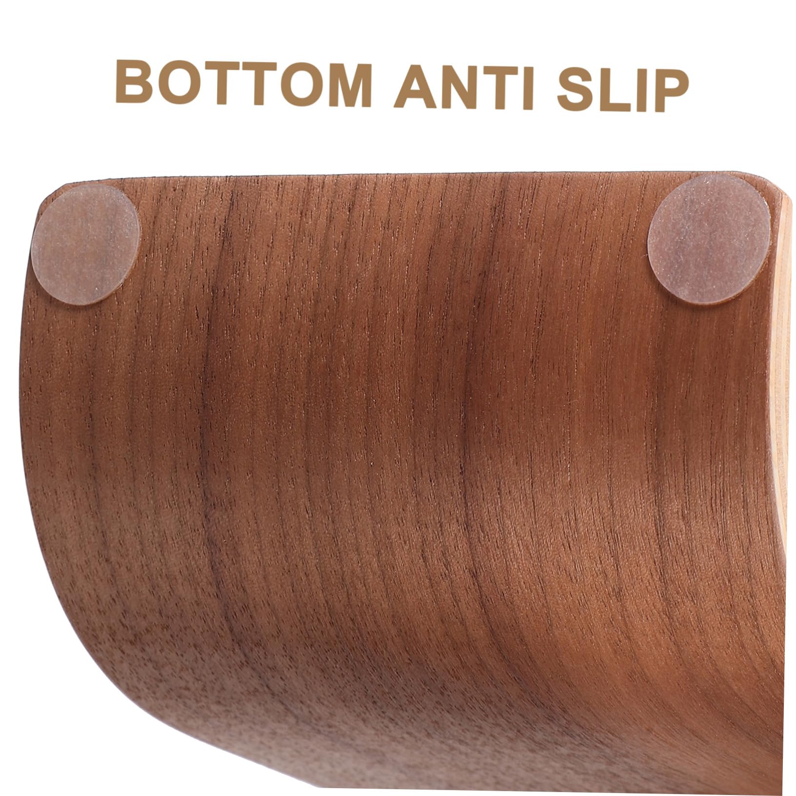 Lurrose Stand per Cuffie in Legno U Supporto da Tavolo per Auricolari Gancio per Cuffie Compatibile la Maggior Parte dei Modelli Design Anti-foratura Facile da Usare e Organizza lo Spazio