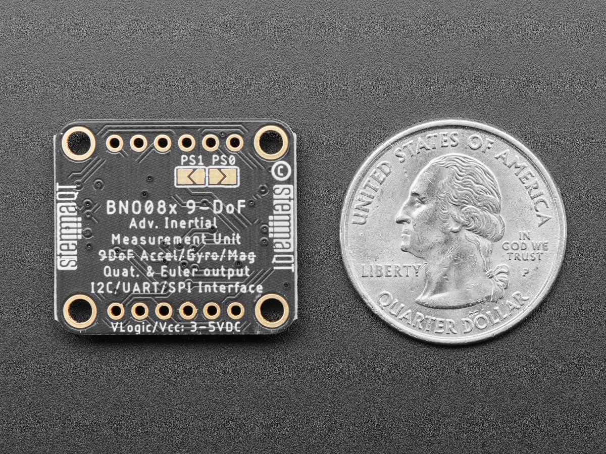 Adafruit 9-DOF orientación absoluta IMU fuga de mezcla, BNO085 (BNO080), STEMMA QT/Qwiic, 4754