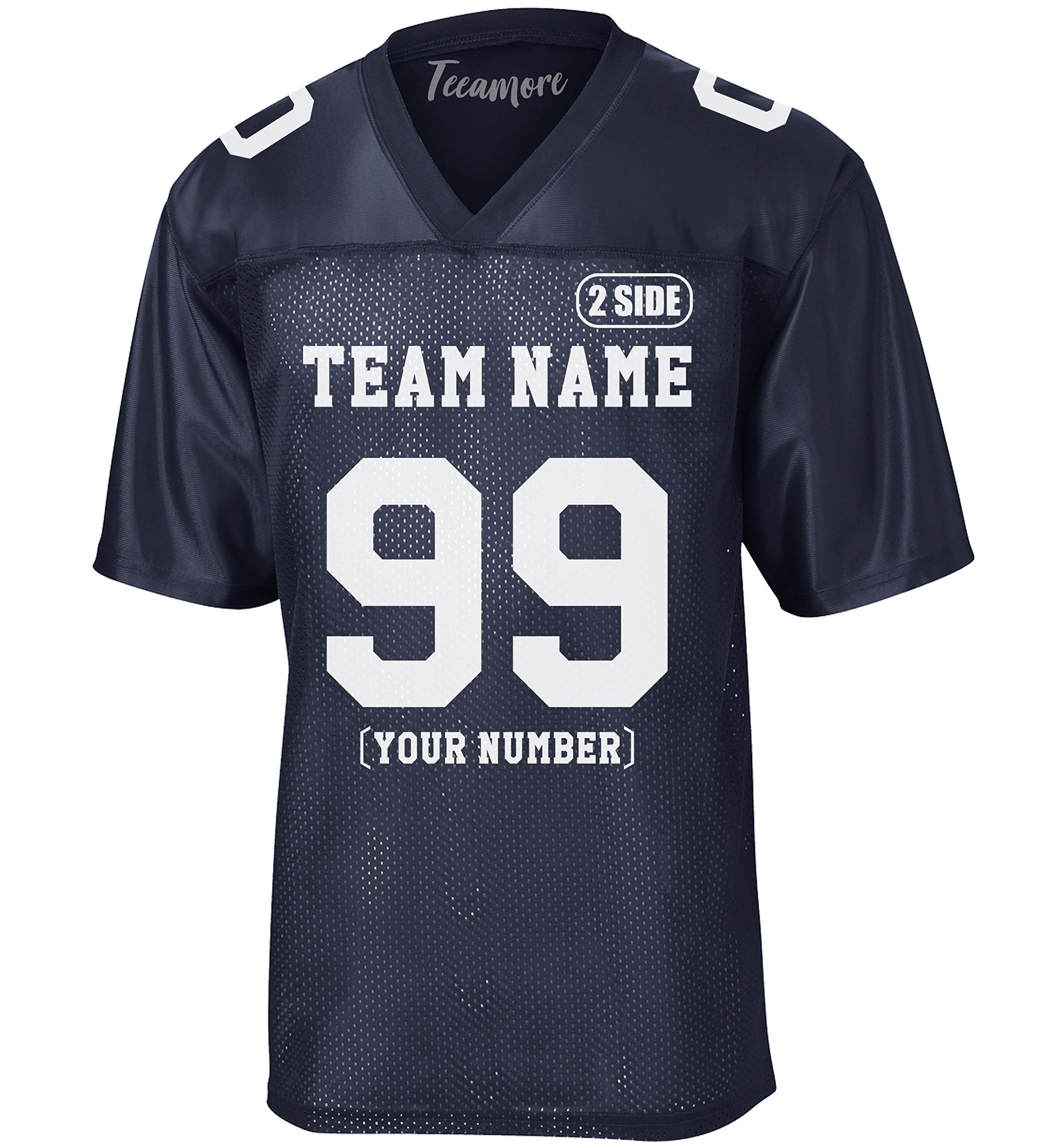Custom Replica Football Jerseys for Men Personalized Add Your Team Name Number