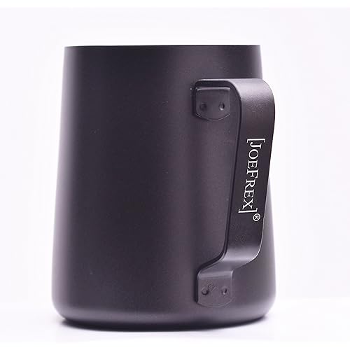 Milk Pitcher Black 12oz is stainless steel,powder coated and Dishwasher safe …