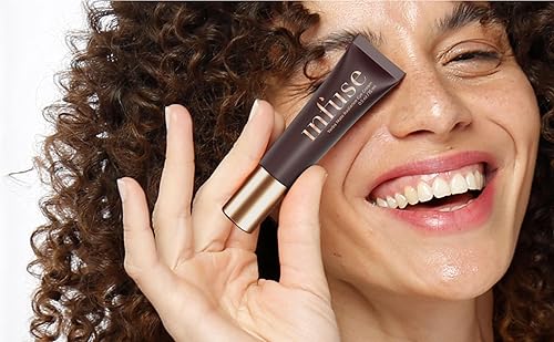 Miniatura 5 de Infuse Crema de ojos para ojeras con buenas moléculas y suero de ácido hialurónico, reduce la hinchazón, líneas finas, yerba mate rica en