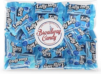 Laffy Taffy Wild Blue Raspberry, 1kg Bag   Deliciously Tangy Chewy Candy!