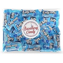 Laffy Taffy Wild Blue Raspberry 1 kg Bag - Deliciously Spicy Chews!