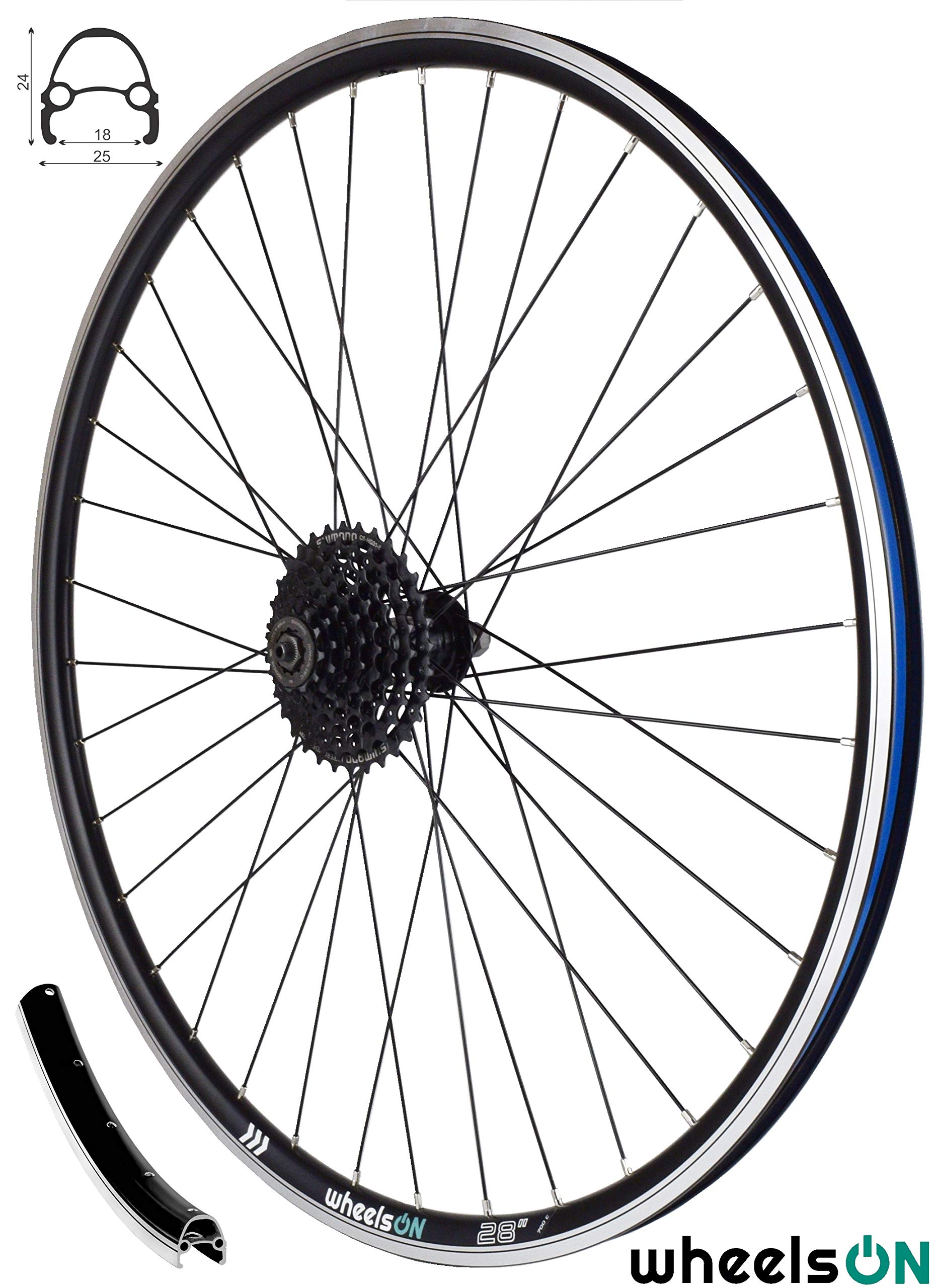rear 29er wheel